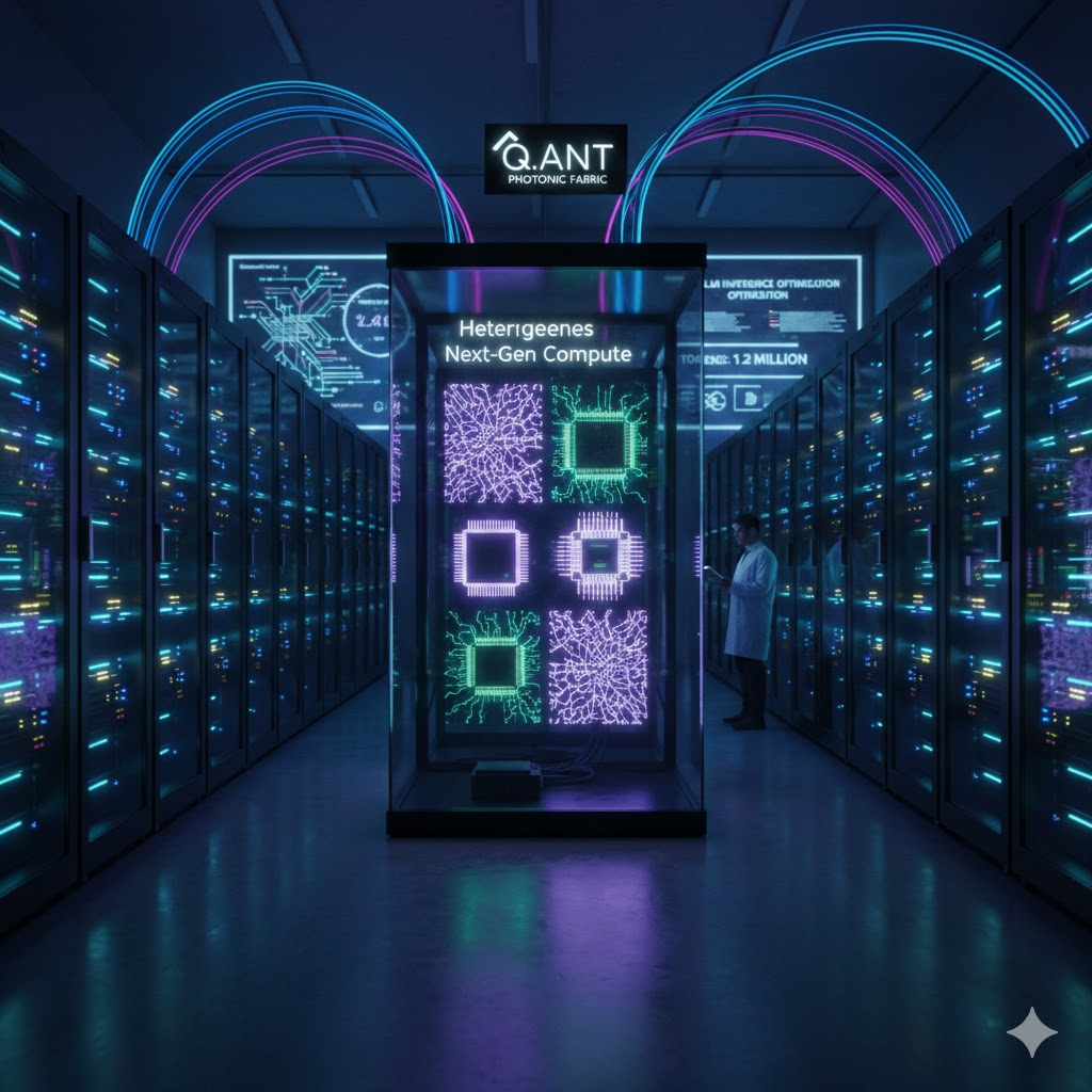 Background showcasing HPC and AI innovations